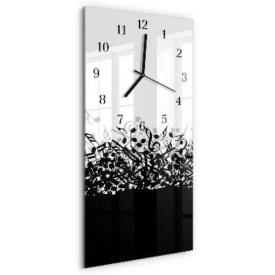 Vertical rectangular wall clock Degrees