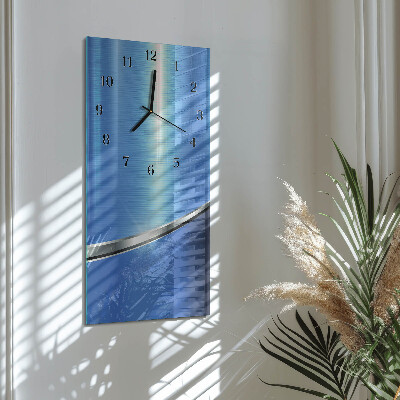 Modern vertical wall clock Pattern