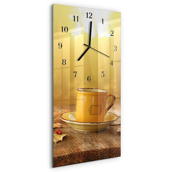 Vertical rectangular wall clock Mug