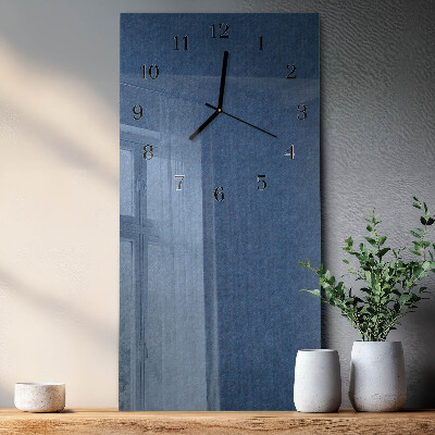 Glass clock vertical Plate