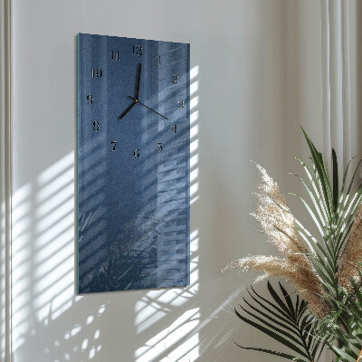 Glass clock vertical Plate