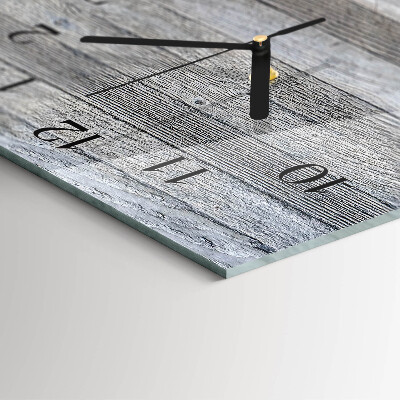 Vertical wall clock Wood