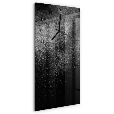 Modern vertical wall clock Sand