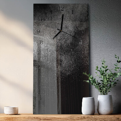 Modern vertical wall clock Sand