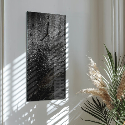 Modern vertical wall clock Sand