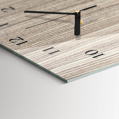 Vertical wall clock Wood