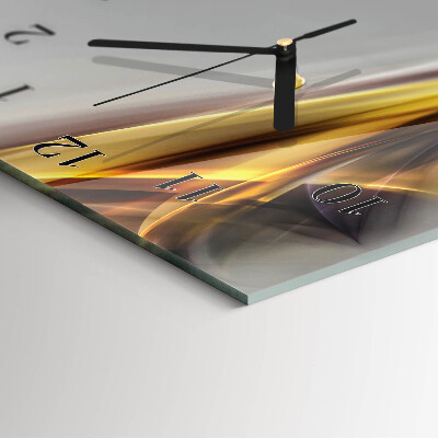 Vertical wall clock Abstraction