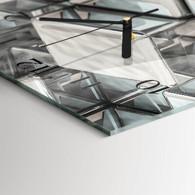 Vertical rectangular wall clock Dice