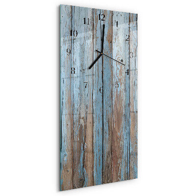 Vertical wall clock Wood