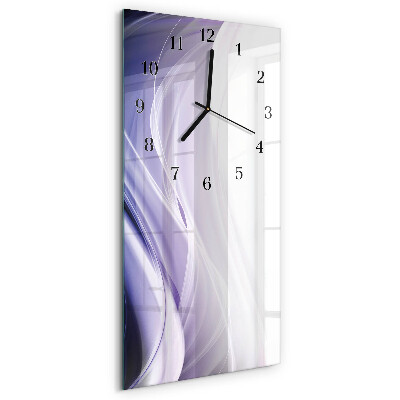 Modern vertical wall clock Abstraction