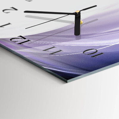 Modern vertical wall clock Abstraction