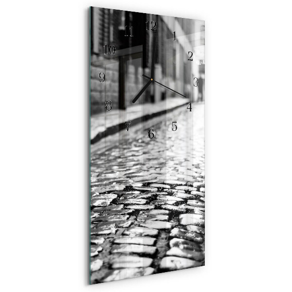 Glass clock vertical Route