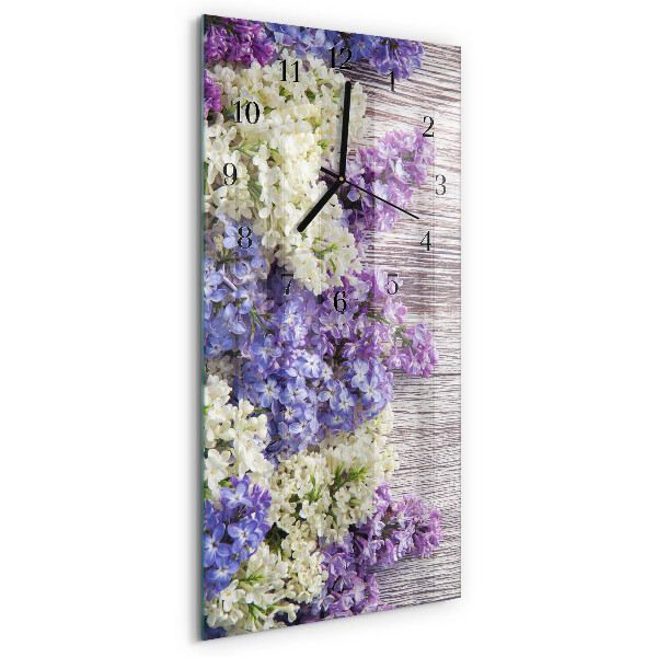 Vertical wall clock Without