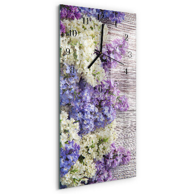 Vertical wall clock Without