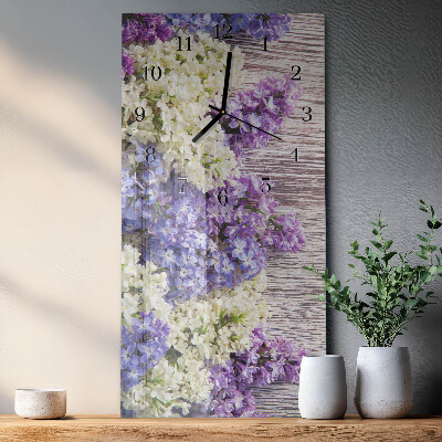 Vertical wall clock Without