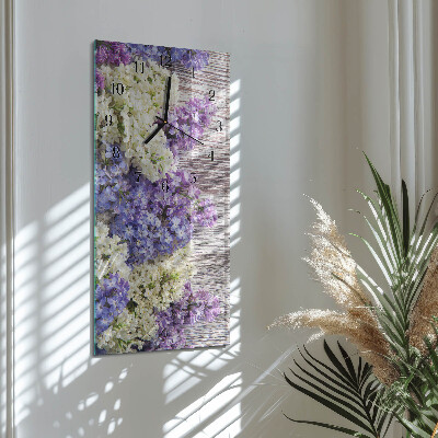 Vertical wall clock Without