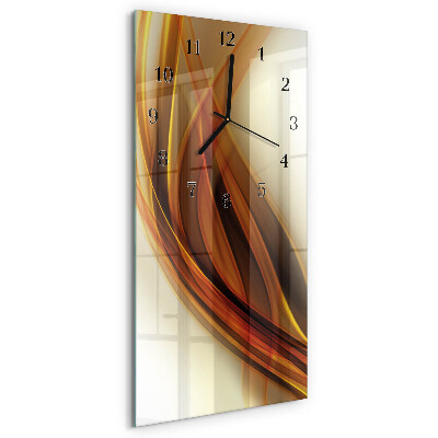 Vertical wall clock Abstraction