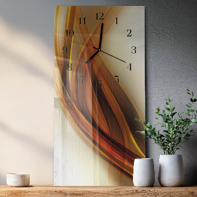 Vertical wall clock Abstraction
