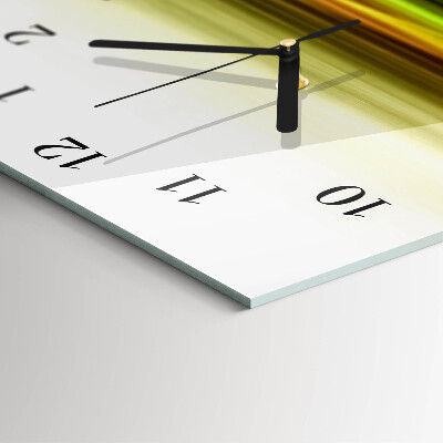 Modern vertical wall clock Abstraction