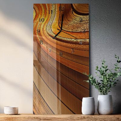 Vertical wall clock Abstraction