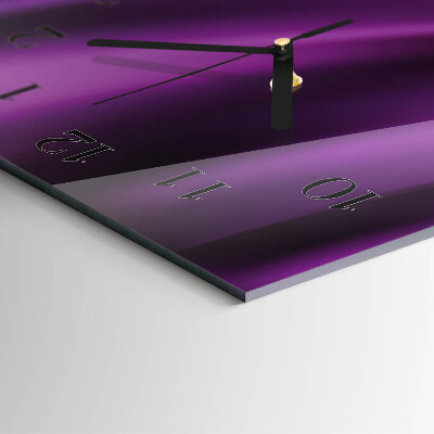 Vertical rectangular wall clock Abstraction