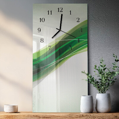 Vertical wall clock Abstraction
