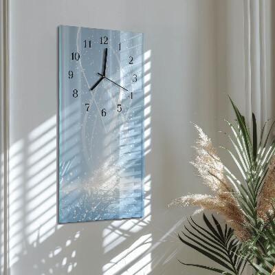 Glass clock vertical Appearance