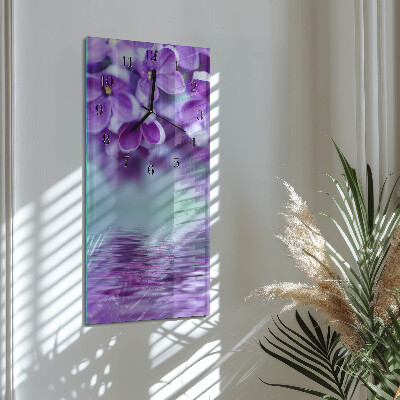 Vertical wall clock Without
