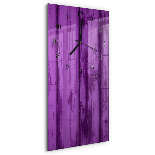 Vertical wall clock Wood