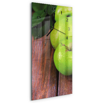 Vertical wall clock Apple table
