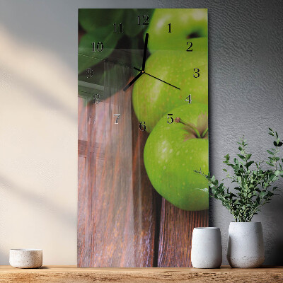 Vertical wall clock Apple table
