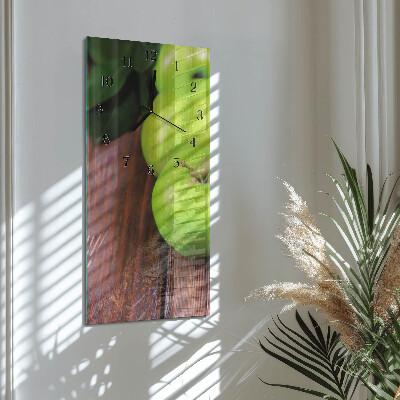 Vertical wall clock Apple table