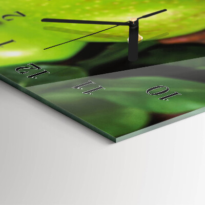 Vertical wall clock Apple table