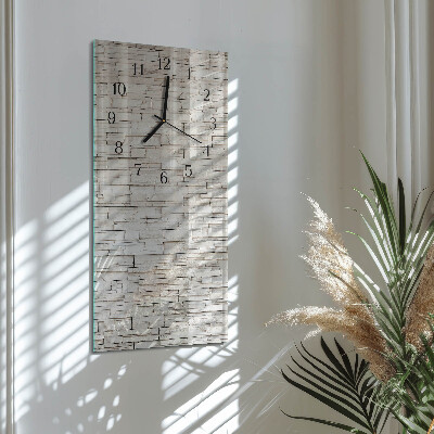 Vertical wall clock Clinker