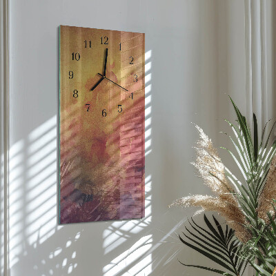 Modern vertical wall clock Pattern