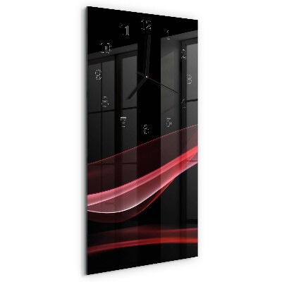 Modern vertical wall clock Abstraction