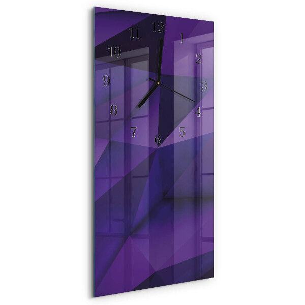 Modern vertical wall clock Pattern