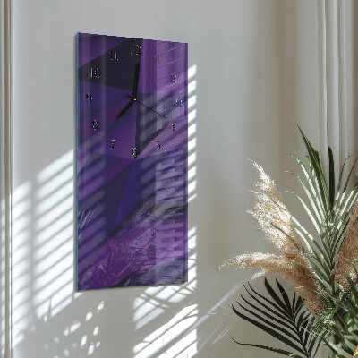 Modern vertical wall clock Pattern