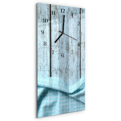 Vertical rectangular wall clock Table