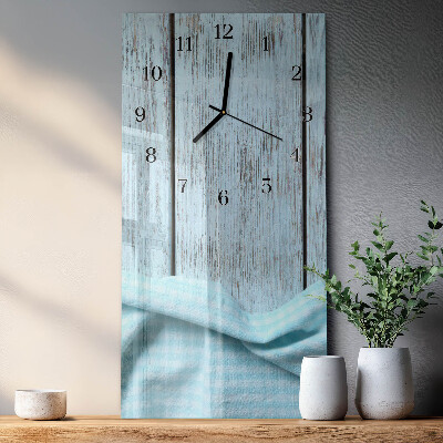 Vertical rectangular wall clock Table
