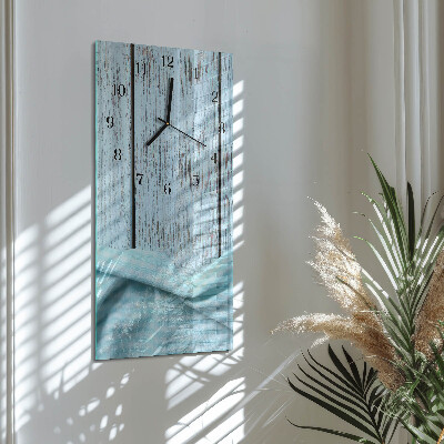 Vertical rectangular wall clock Table
