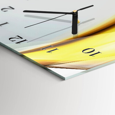 Modern vertical wall clock Abstraction