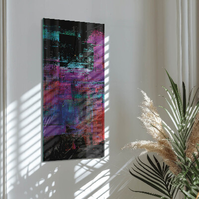 Vertical wall clock Piece
