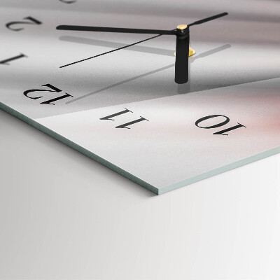 Vertical rectangular wall clock Abstraction