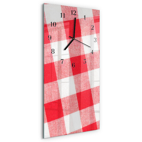 Vertical rectangular wall clock Tablecloth