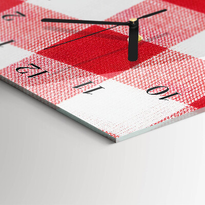Vertical rectangular wall clock Tablecloth