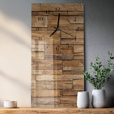 Vertical wall clock Clinker