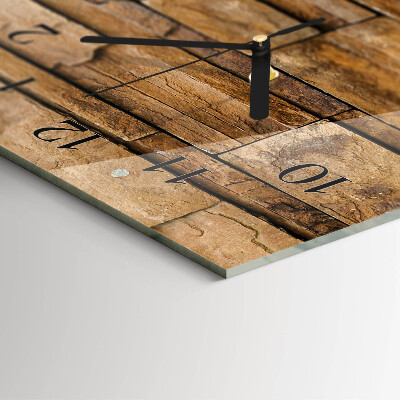 Vertical wall clock Clinker