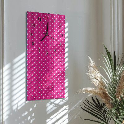 Glass clock vertical Control