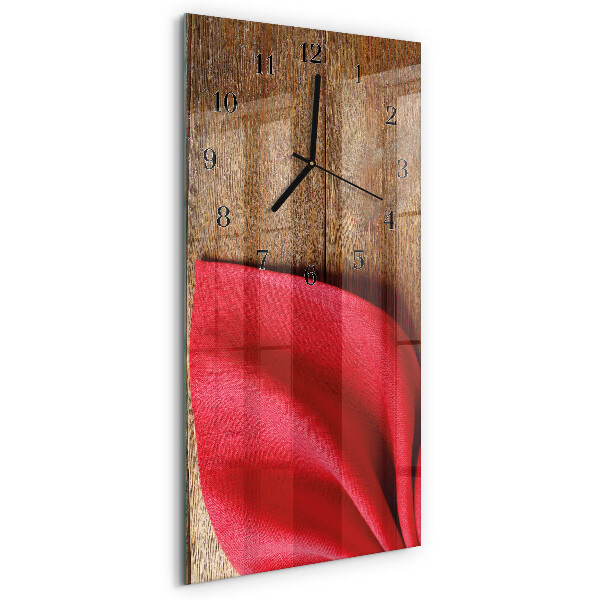 Vertical rectangular wall clock Napkin